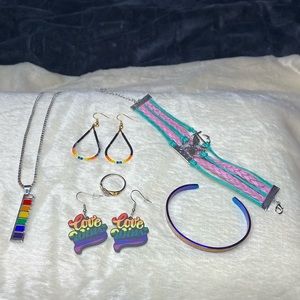 6 piece jewelry bundle